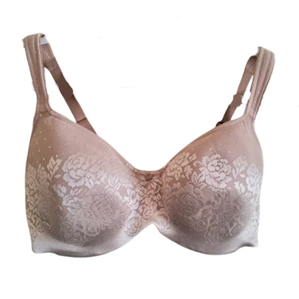 PO Soma 42DDD Stunning Support Smooth Balconette Underwire Bra Pink 123807